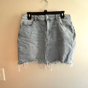 Denim skirt